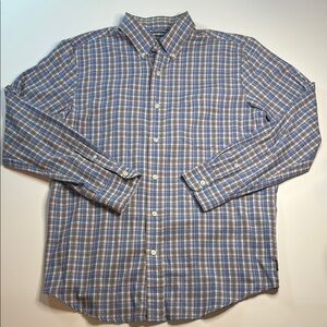 Chaps Men's Blue Plaid Shirt